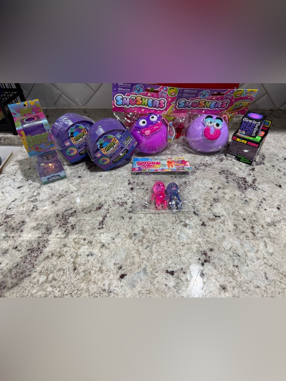 Purple Needoh, RMS Dumpling, Smushers bundle